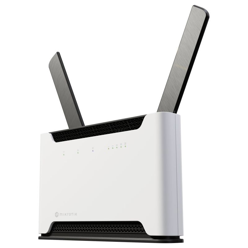 Ruter Wireless MikroTik S53UG+5HaxD2HaxD-TC & EG18-EA - Bardhë/Zezë