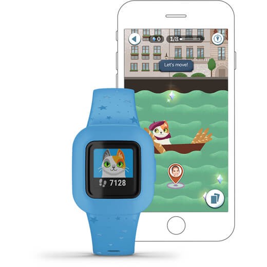 Orë e mençur Garmin vivofit jr. 3 Yjet Blu - Figura 2