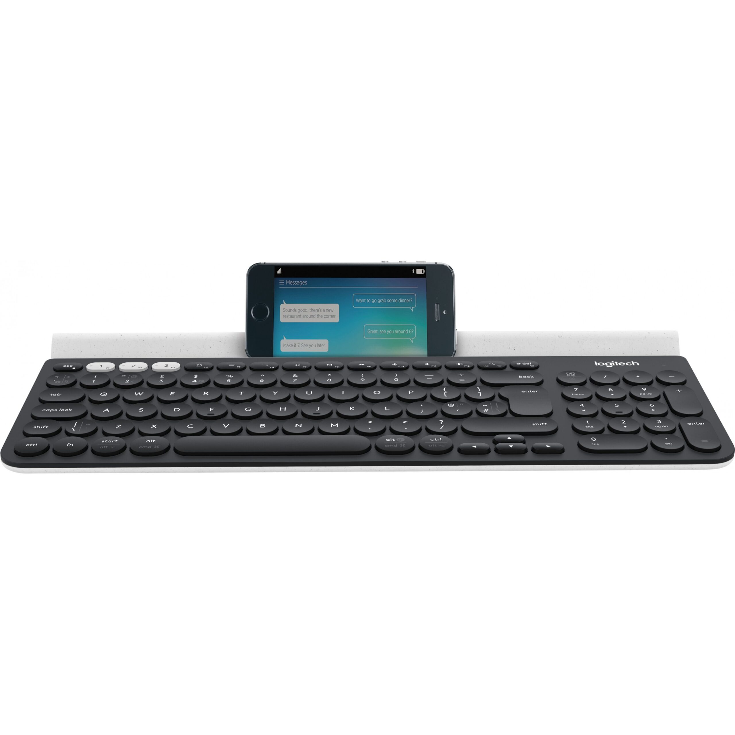 Tastierë pa kabllo Logitech K780 Multi-Device / QWERTZ - Zezë