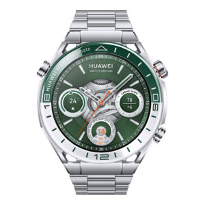 Orë e mençur Huawei Watch Ultimate New (Woods-B19) – Argjend / Gjelbër
