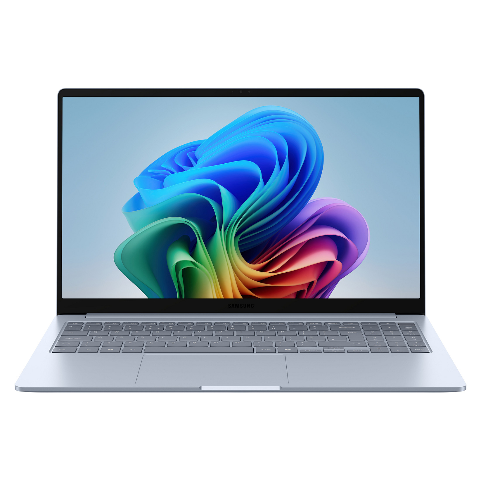 Laptop Samsung Galaxy Book4 Edge / X1P-42-100 / 16GB LPDDR5x / 256GB / 15.6" Full HD LED / Qualcomm Adreno GPU / DE - Blu e hapur