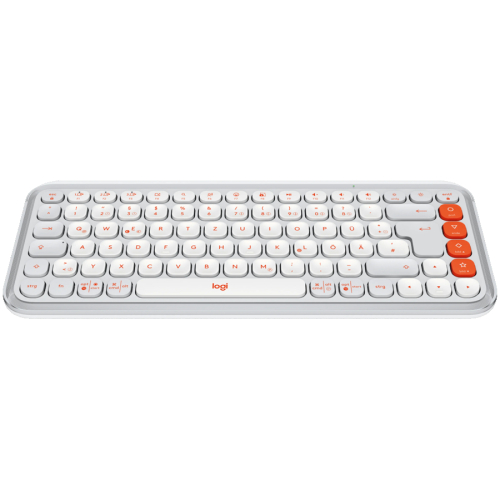 Tastierë Pa kabllo Logitech POP Keys Wireless Mechanical Keyboard - Bardhë - Figura 3