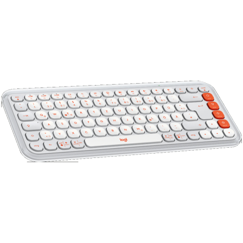 Tastierë Pa kabllo Logitech POP Keys Wireless Mechanical Keyboard - Bardhë - Figura 4