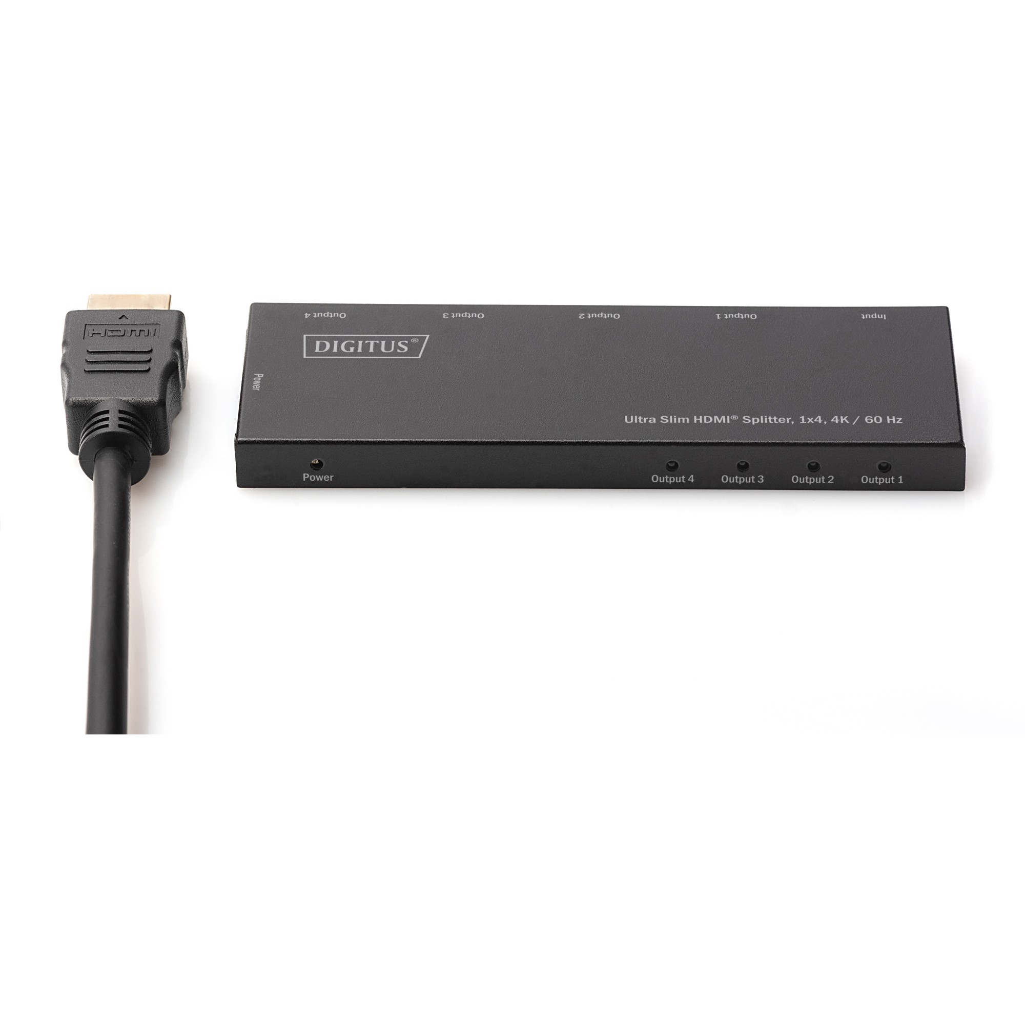 Kabllo HDMI Splitter DIGITUS Ultra Slim / 1x4 / 4K 60Hz - Figura 3