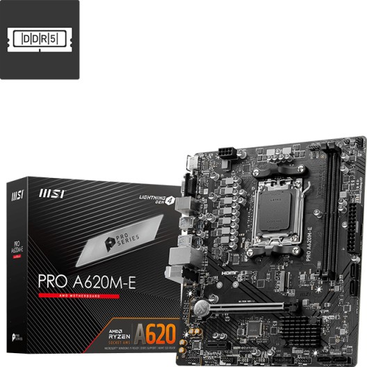 Pllakë Amë AM5 MSI A620M-E Pro mATX - Figura 5