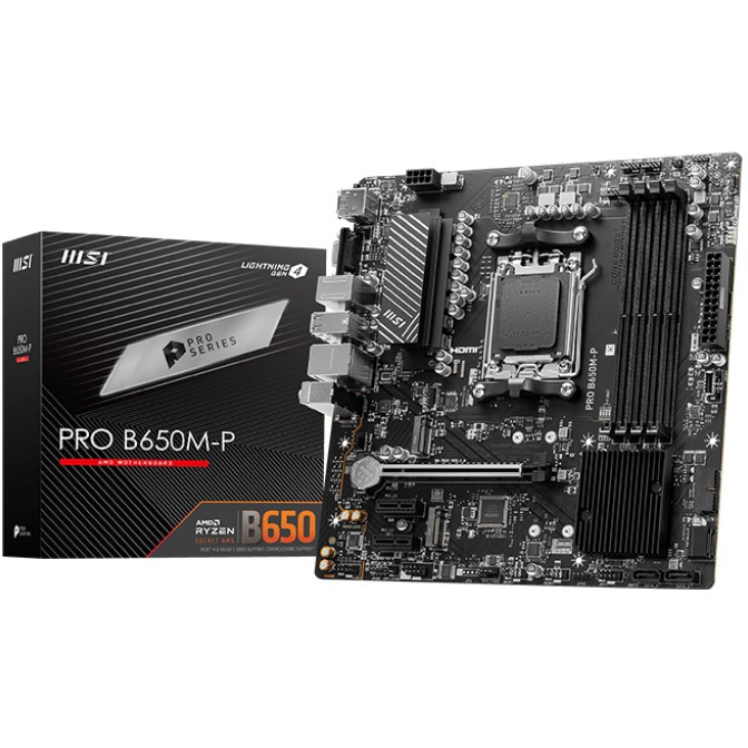 Pllakë Amë AM5 MSI B650M-P PRO mATX