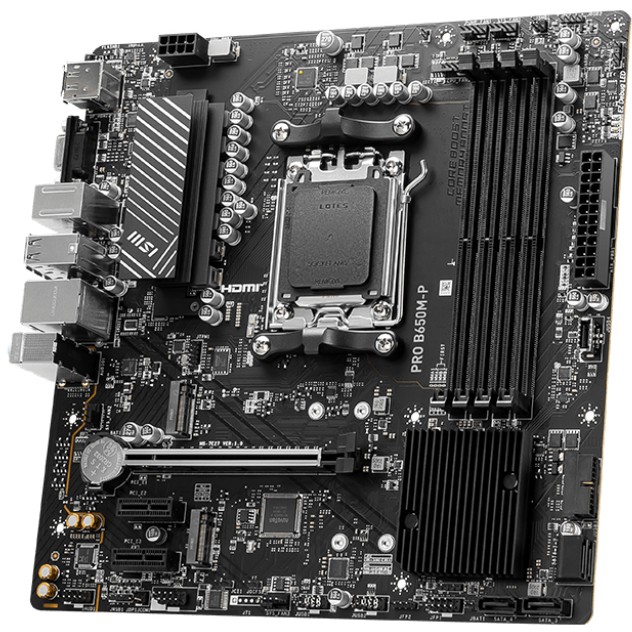 Pllakë Amë AM5 MSI B650M-P PRO mATX - Figura 3