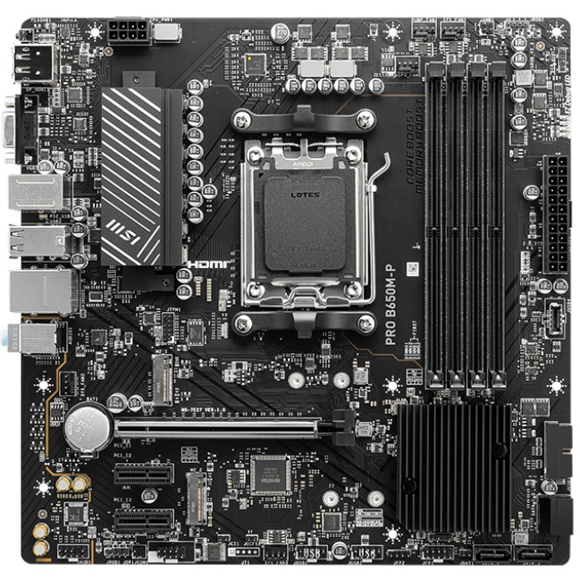 Pllakë Amë AM5 MSI B650M-P PRO mATX - Figura 4