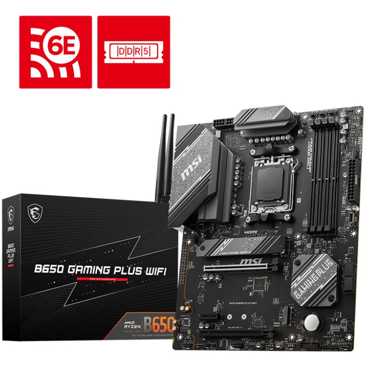 Pllakë amë AMD AM5 MSI B650 GAMING PLUS WIFI ATX - Figura 2