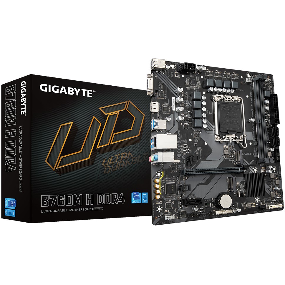 Pllakë Amë GA-B760M H DDR4