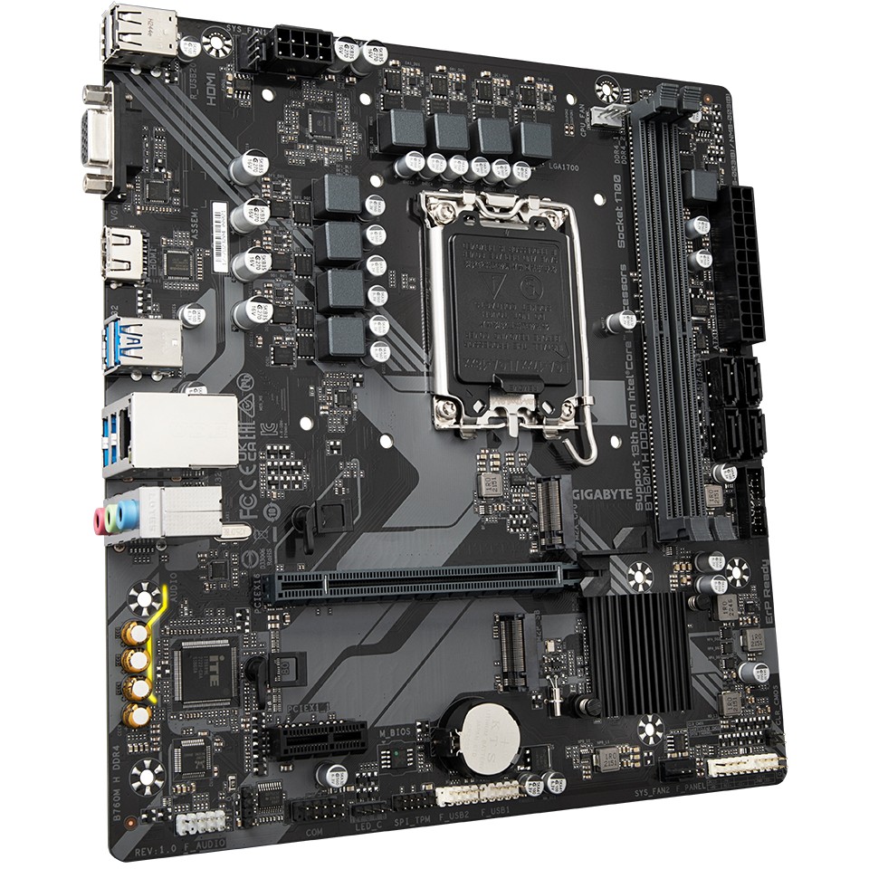 Pllakë Amë GA-B760M H DDR4 - Figura 3