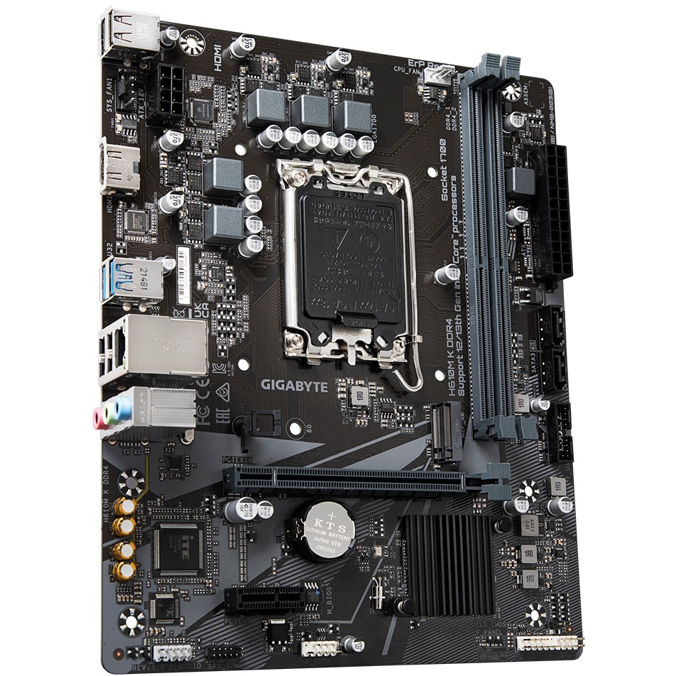 Pllakë Amë MB Intel Gigabyte H610M K D4 / LGA 1700 / DDR4 / mATX / HDMI - Figura 3