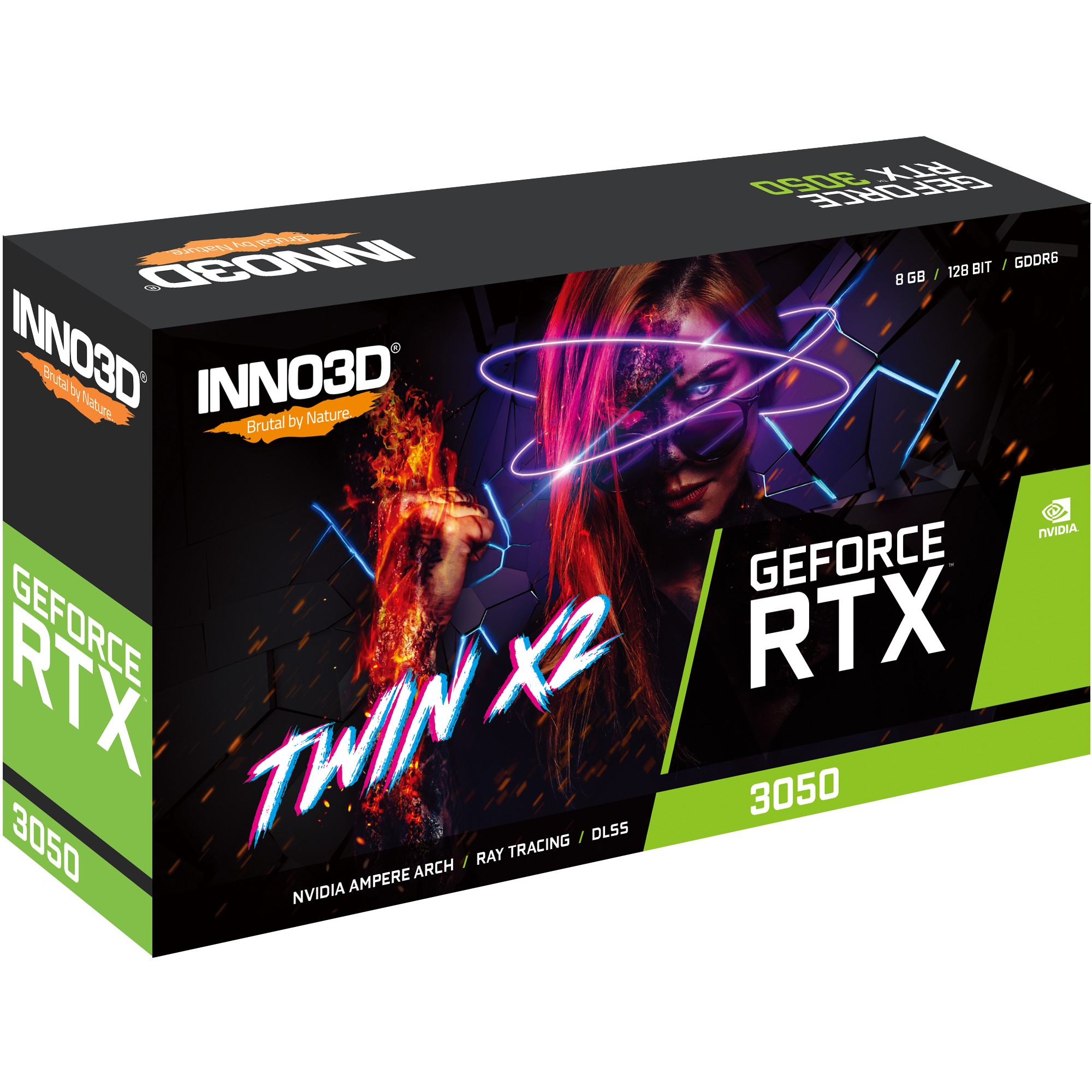 Kartelë grafike Inno3D Twin X2 RTX 3050 8GB GDDR6 - Figura 2