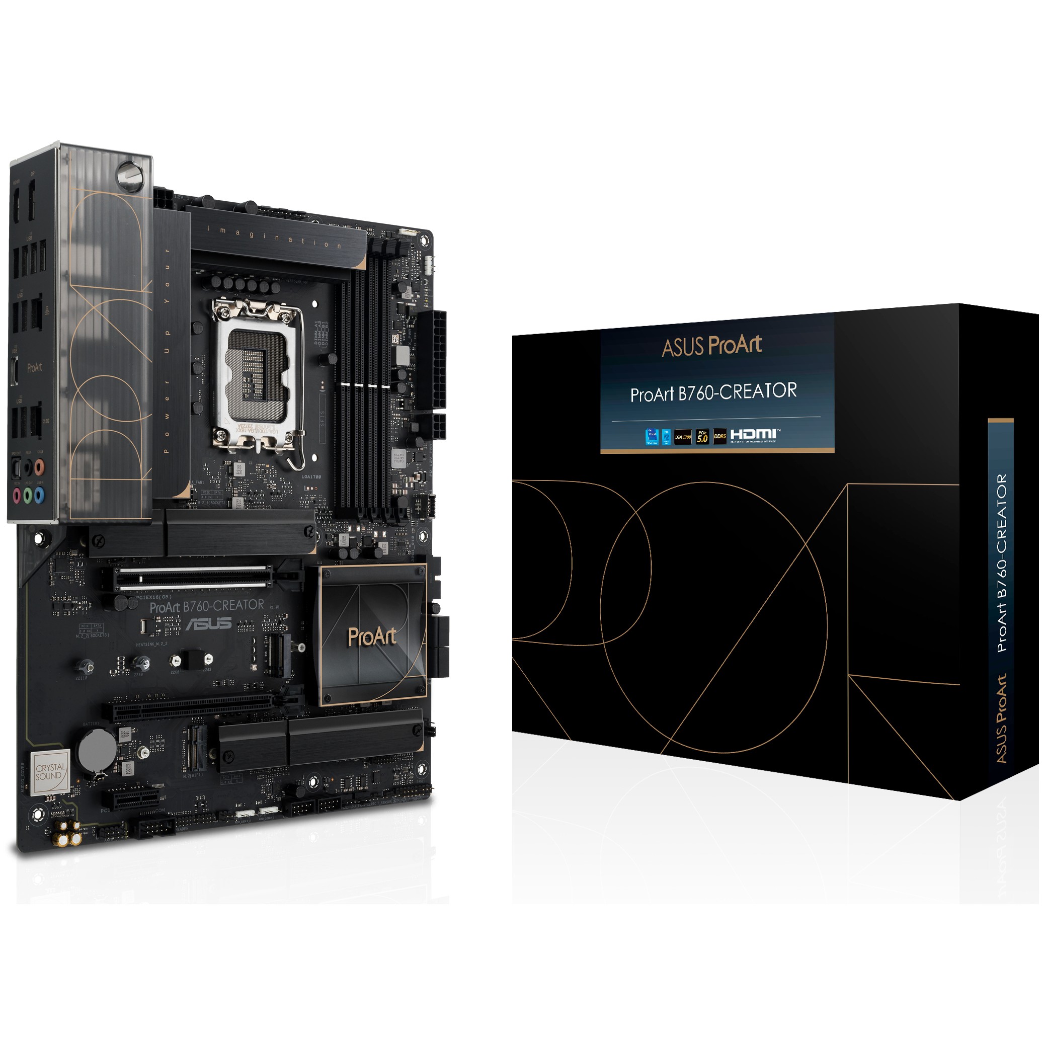 Pllakë Amë MB Intel ASUS PROART B760 CREATOR ATX / LGA 1700 / DDR5 / HDMI+DP