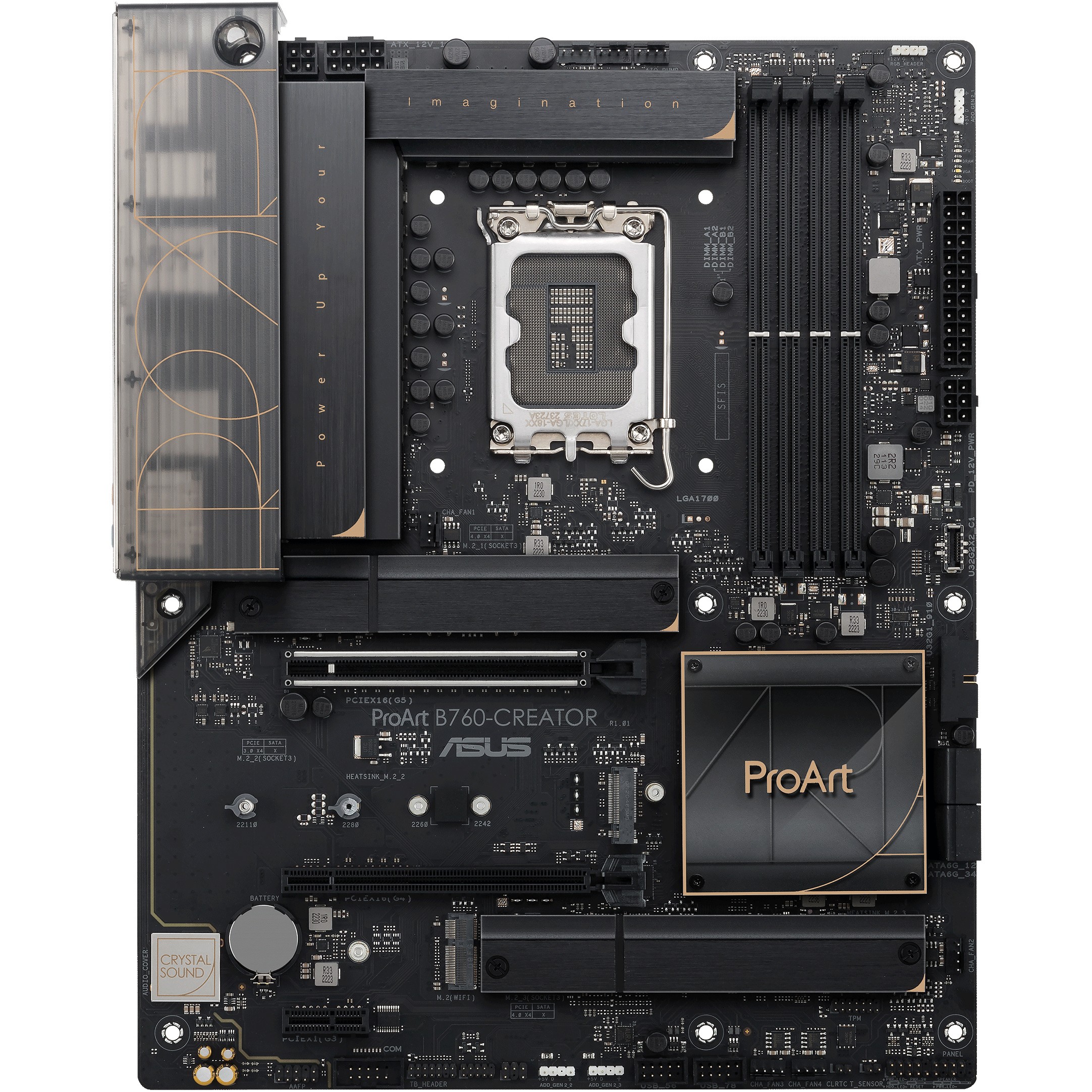 Pllakë Amë MB Intel ASUS PROART B760 CREATOR ATX / LGA 1700 / DDR5 / HDMI+DP - Figura 2
