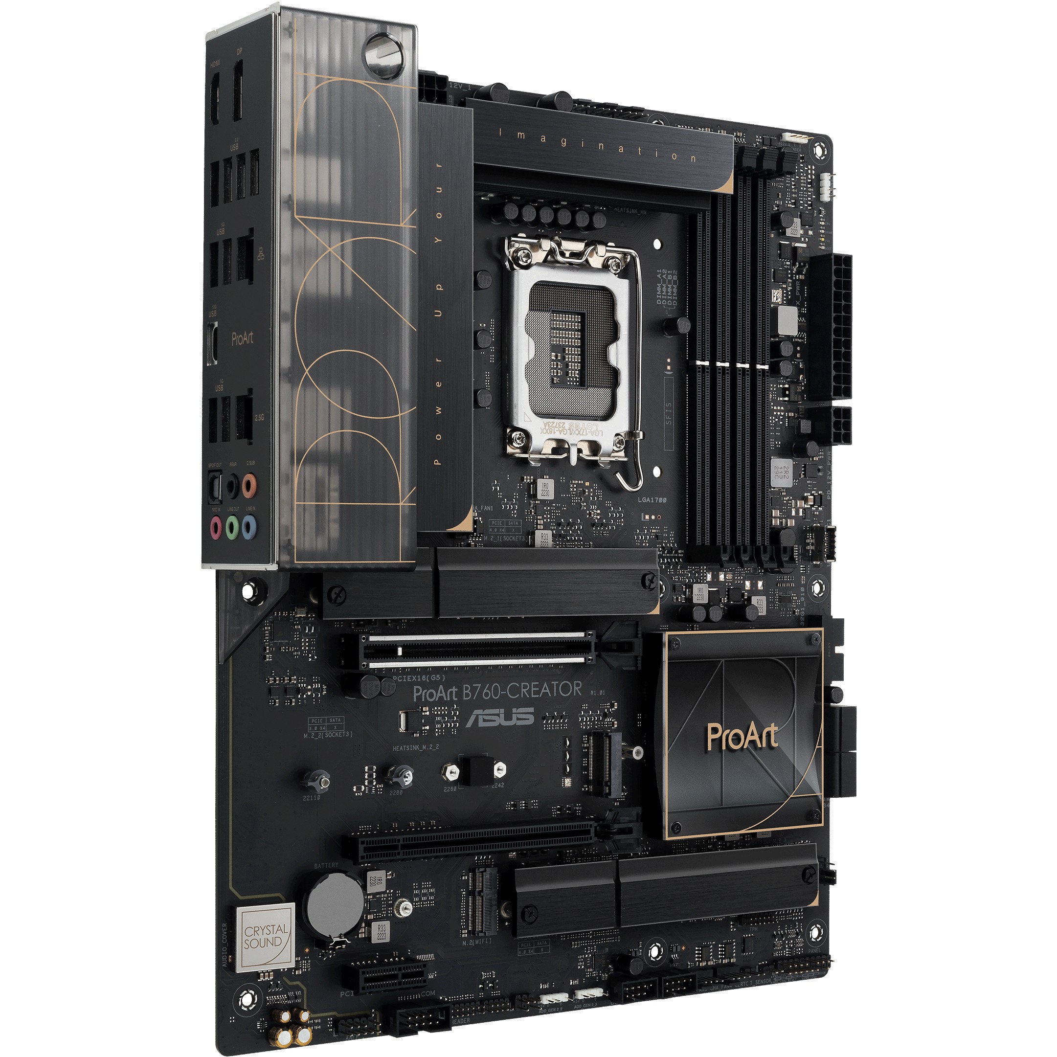 Pllakë Amë MB Intel ASUS PROART B760 CREATOR ATX / LGA 1700 / DDR5 / HDMI+DP - Figura 3