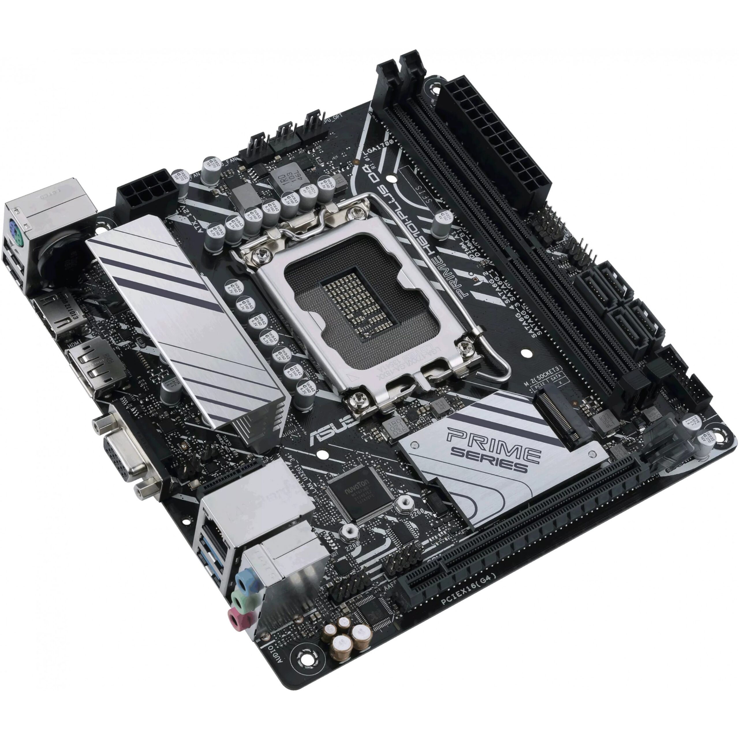 Pllakë Amë MB Intel ASUS PRIME H610I-PLUS D4-CSM / LGA 1700 / DDR4 / HDMI+DP+VGA / mITX - Figura 5