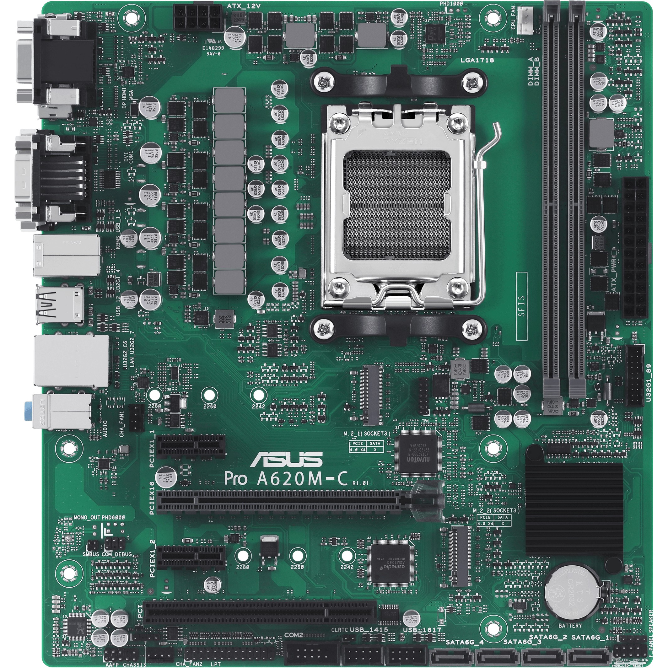 Pllakë Amë ASUS PRO A620M-C-CSM mATX