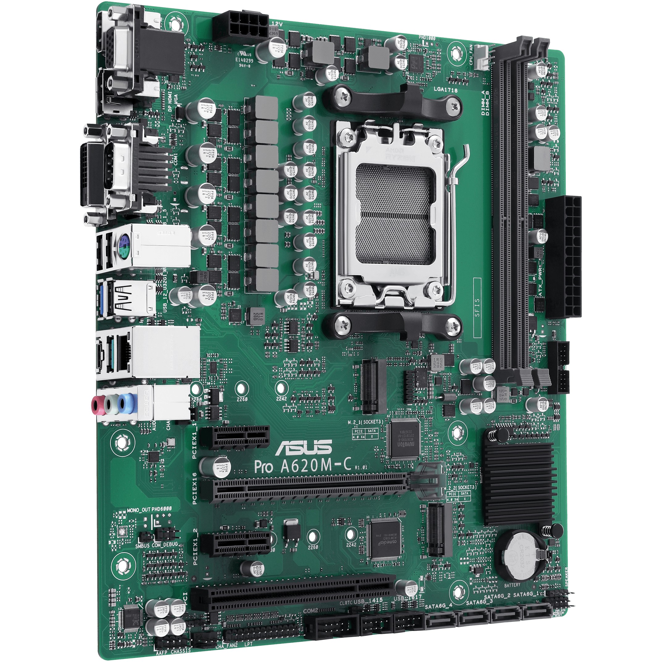 Pllakë Amë ASUS PRO A620M-C-CSM mATX - Figura 2