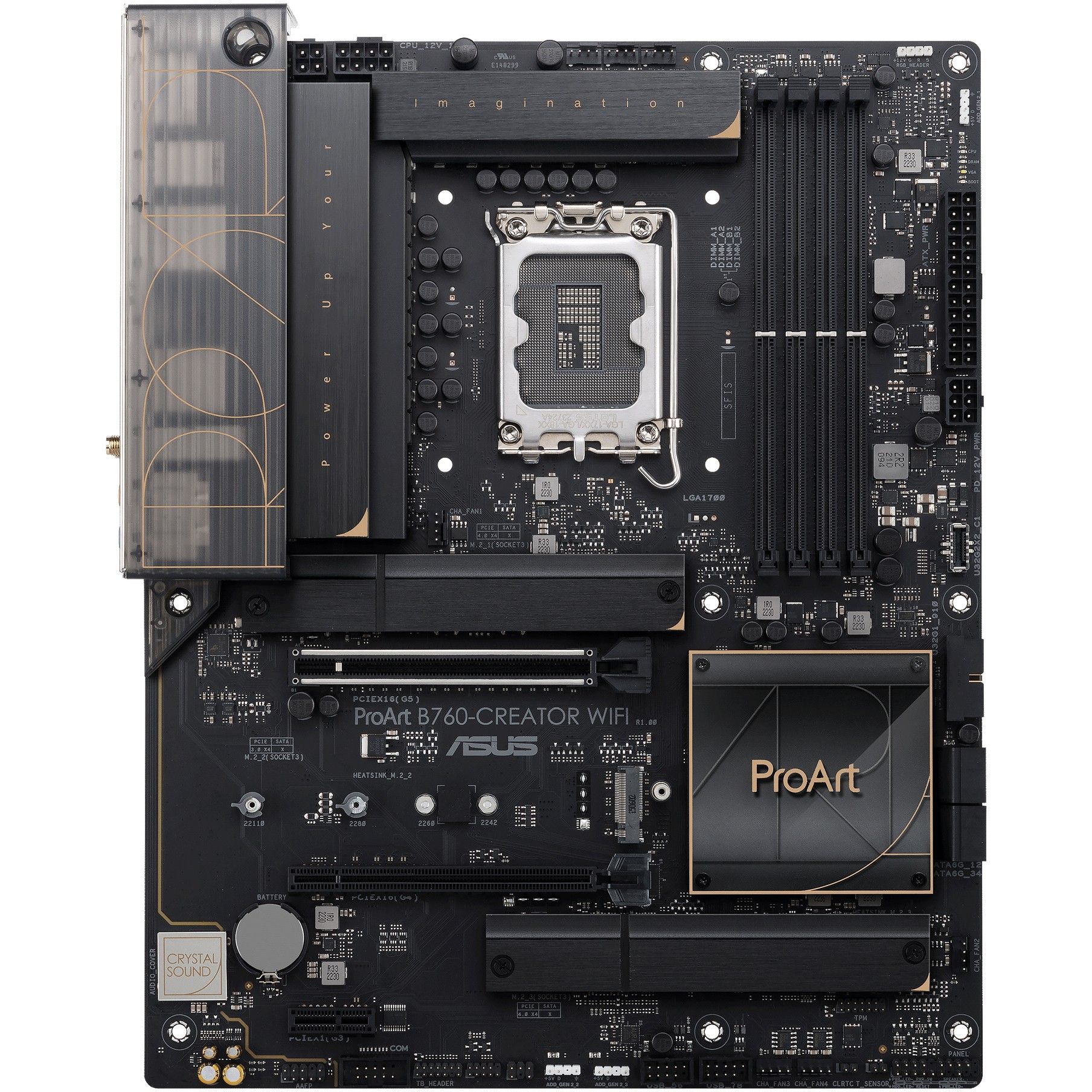 Pllakë Amë ASUS PROART B760 CREATOR WIFI ATX - Figura 2