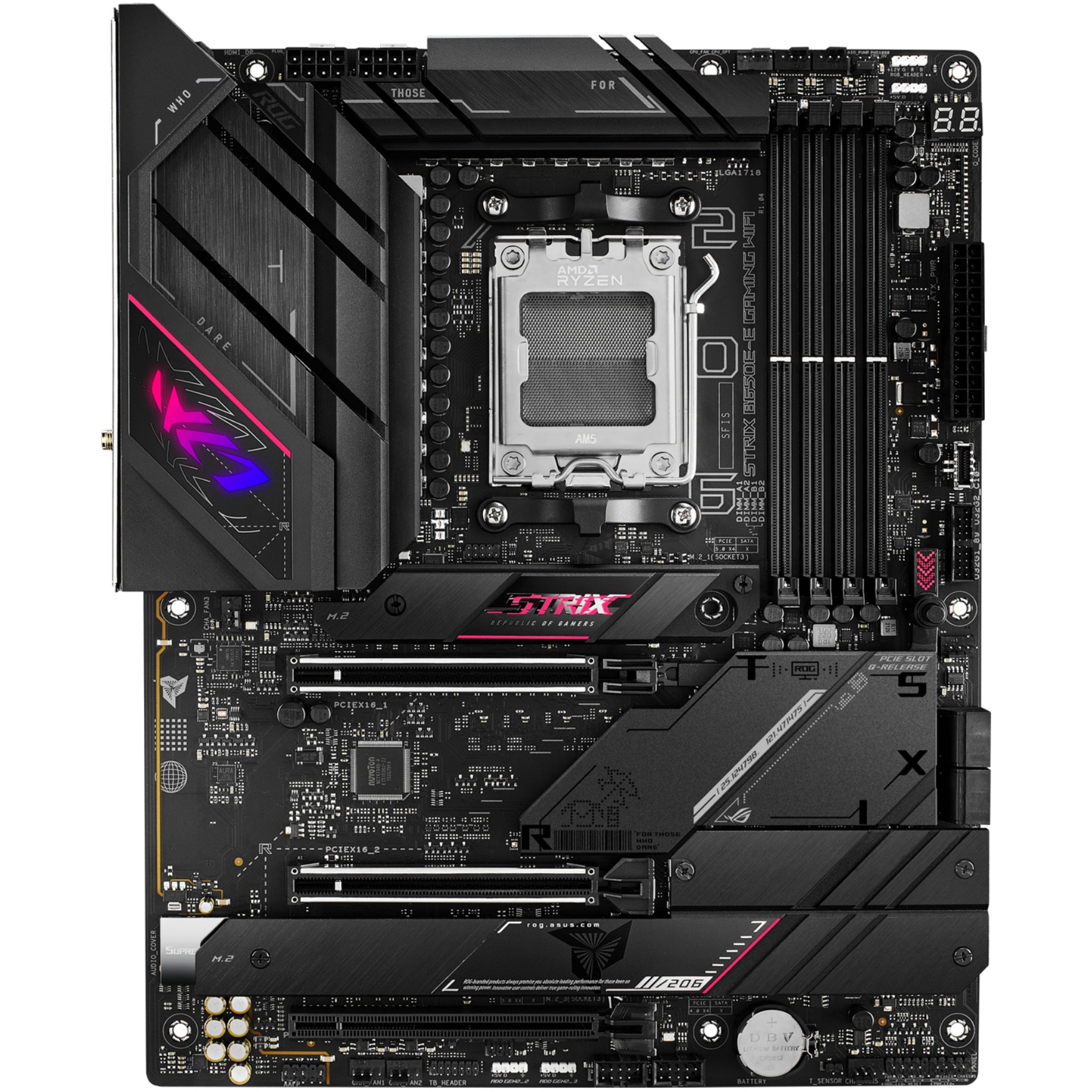 Pllakë Amë AMD AM5 ASUS ROG STRIX B650E-E GAMING / DDR5 / ATX / HDMI+DP