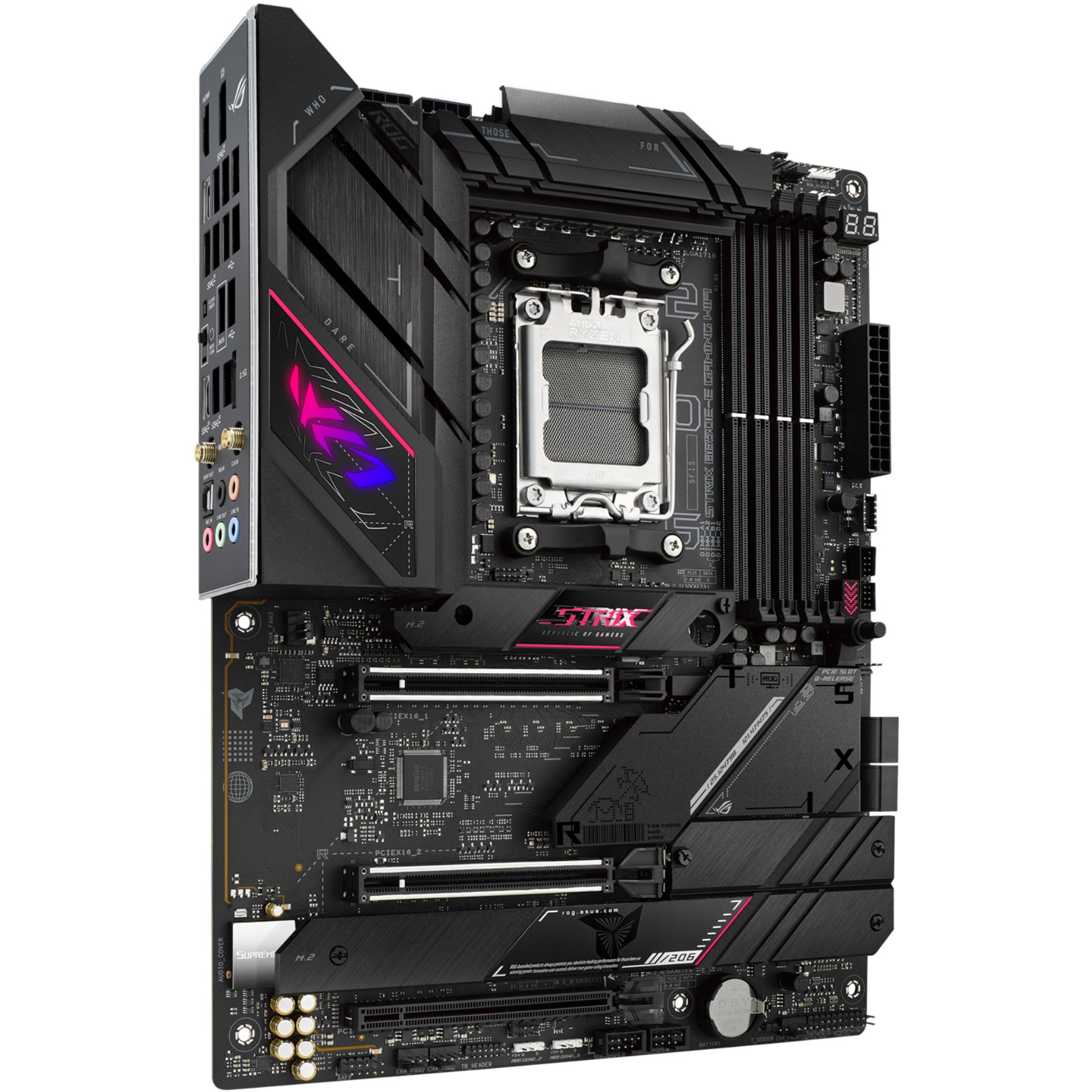 Pllakë Amë AMD AM5 ASUS ROG STRIX B650E-E GAMING / DDR5 / ATX / HDMI+DP - Figura 2