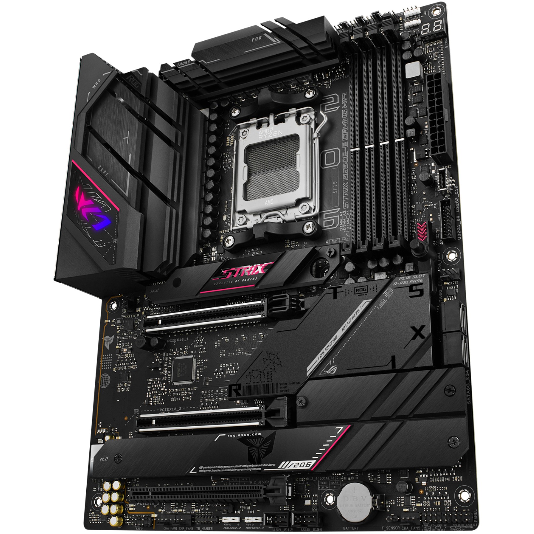 Pllakë Amë AMD AM5 ASUS ROG STRIX B650E-E GAMING / DDR5 / ATX / HDMI+DP - Figura 3