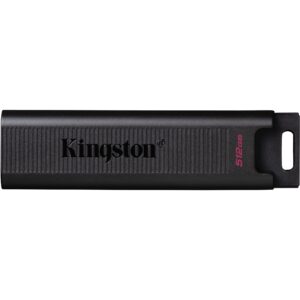 USB STICK 512GB USB-C 3.2 Kingston DataTraveler Max, e zezë