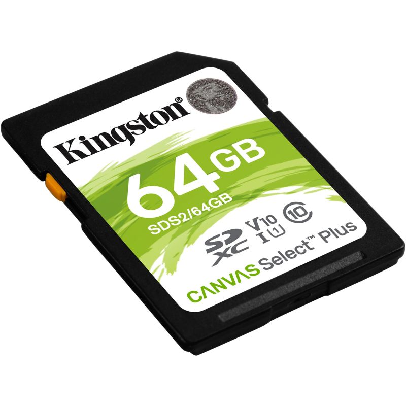 Kartë Memorie SD Card Kingston Canvas Select Plus XC / 64GB / 100MB/s - Figura 2