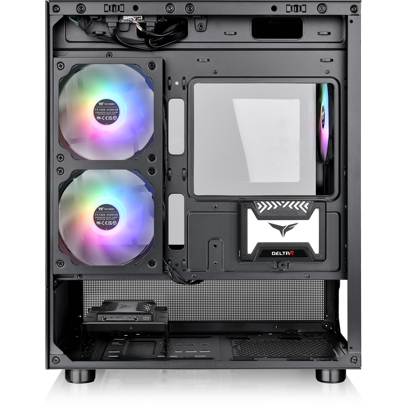 Kasë Thermaltake View 170 TG ARGB Midi Tower - Zezë - Figura 2