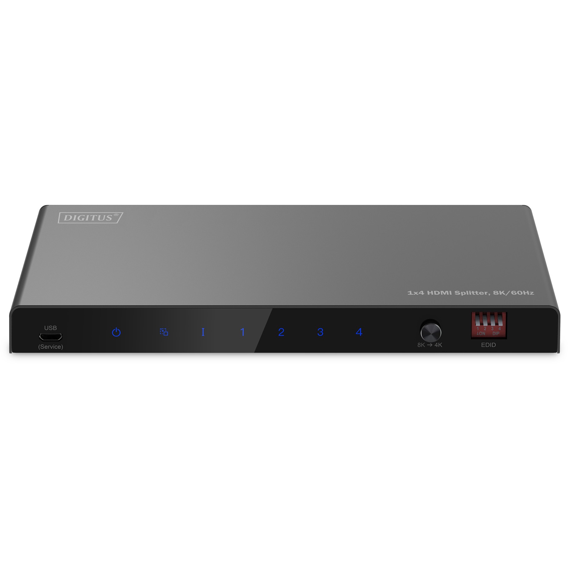 DIGITUS Splitter HDMI 1x4 / 8K/60Hz / Toslink / Stereo / EDID Control - Figura 4