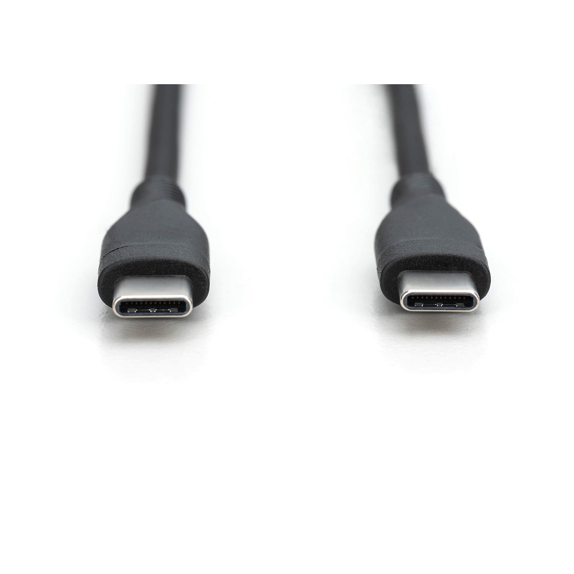 Kabllo Digitus USB-C 2.0 (ST-ST) 0.5m, 60W, e zezë - Figura 2