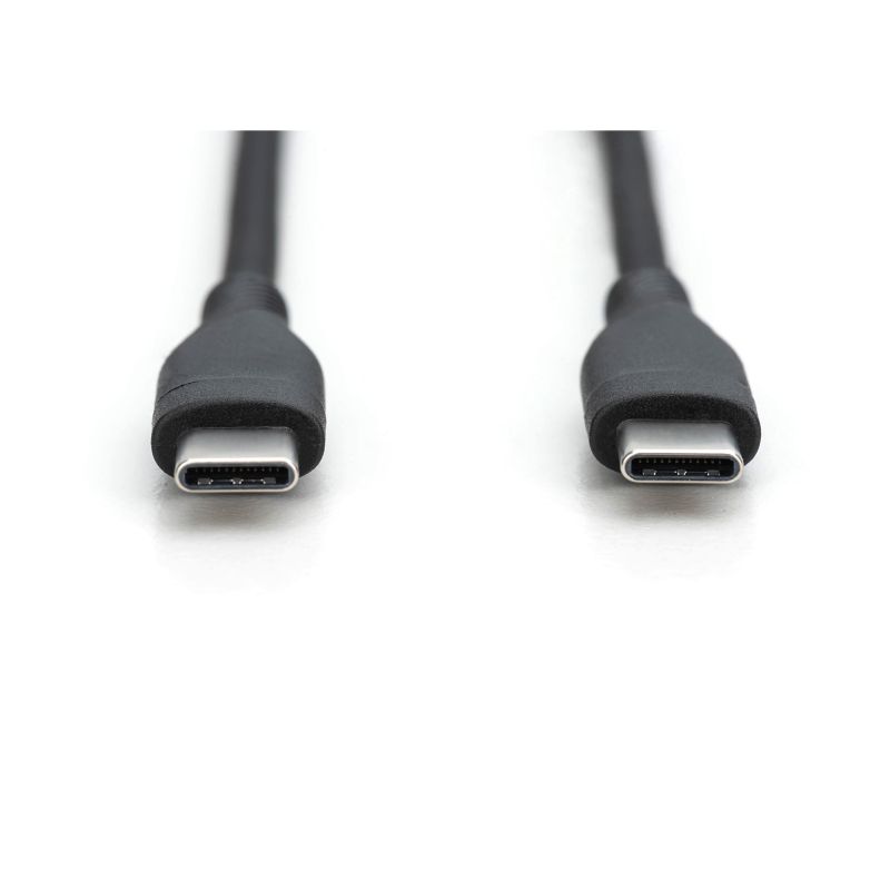 Kabllo USB 2.0 / Typ‑C–C / Silikon / Straight‑Straight / 1 m / DIGITUS - Zezë - Figura 4