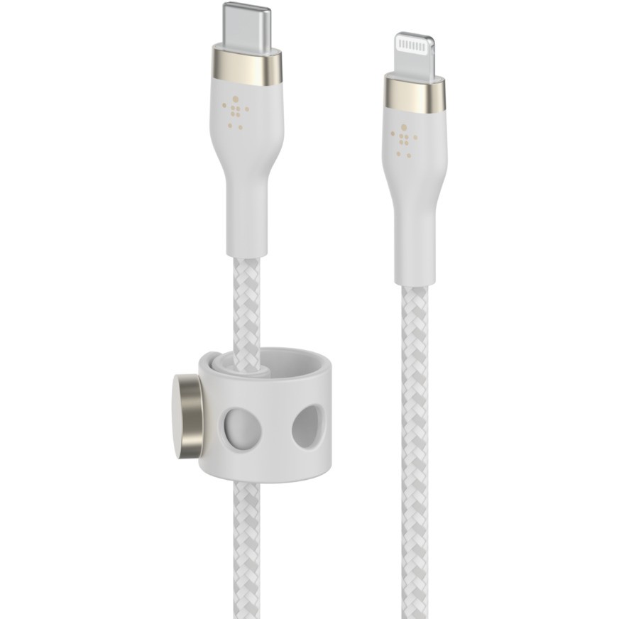 Kabllo USB Belkin / PRO Flex / Lightning–USB-C / 15W / Apple certified / 2m - Bardhë - Figura 2