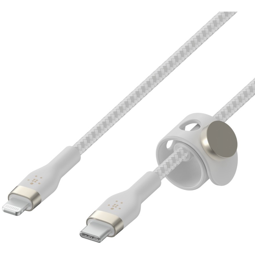 Kabllo USB Belkin / PRO Flex / Lightning–USB-C / 15W / Apple certified / 2m - Bardhë - Figura 4