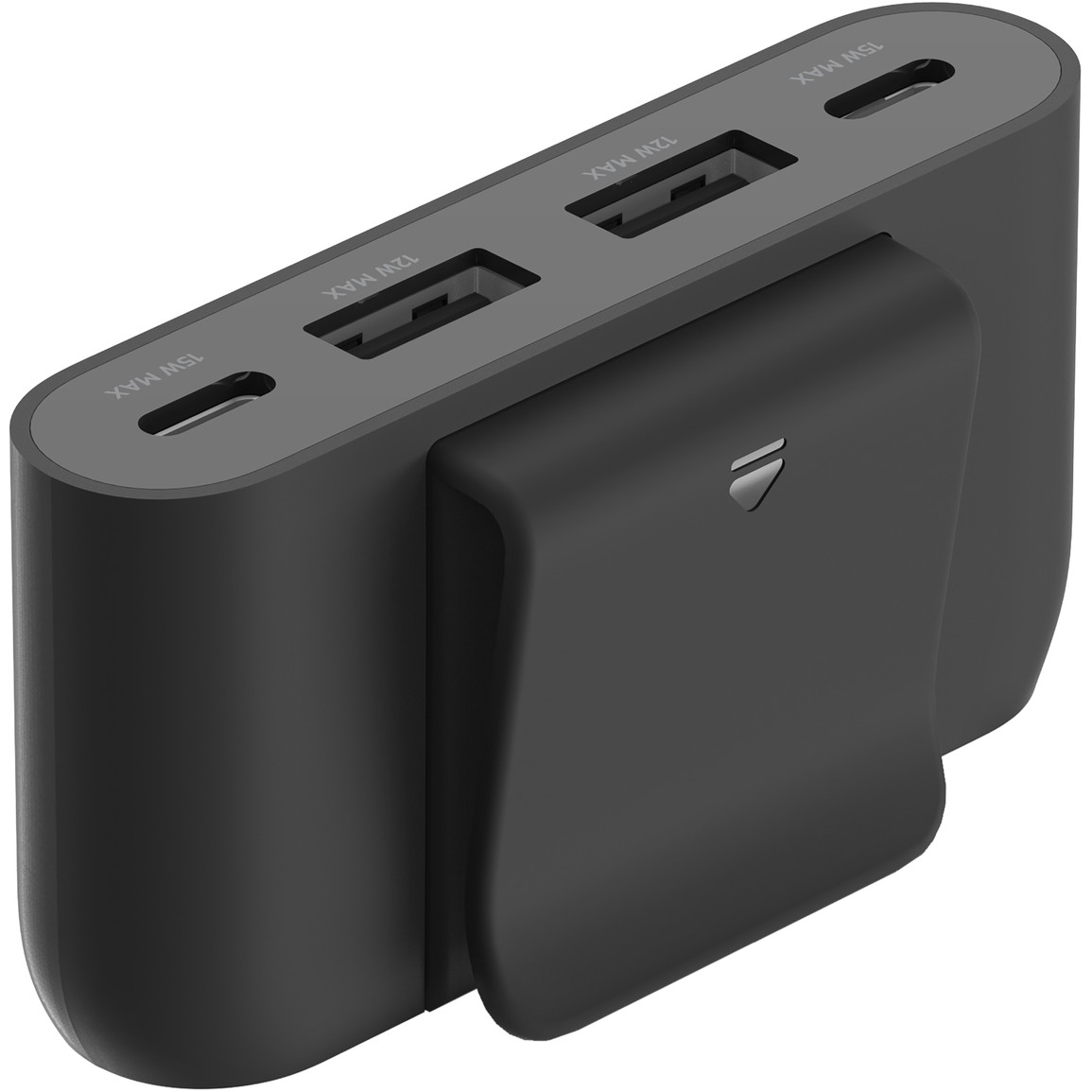 iPhone Belkin 4-Port USB-Splitter 2x USB-C. 2x USB-A. max. 30 W. e zezë - Figura 2