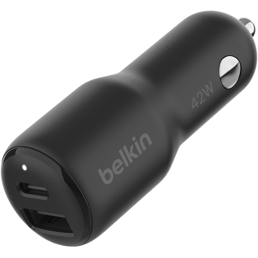 Adapteri Belkin BOOST CHARGE 42W Dual USB-C Kfz-Ladegerät PD+PPS
