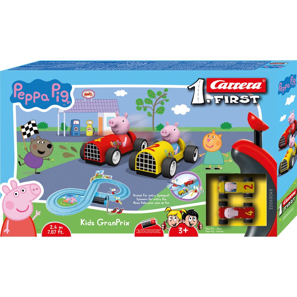 Lodra Carrera - Setet e Para - Peppa Pig - GranPrix për Fëmijë