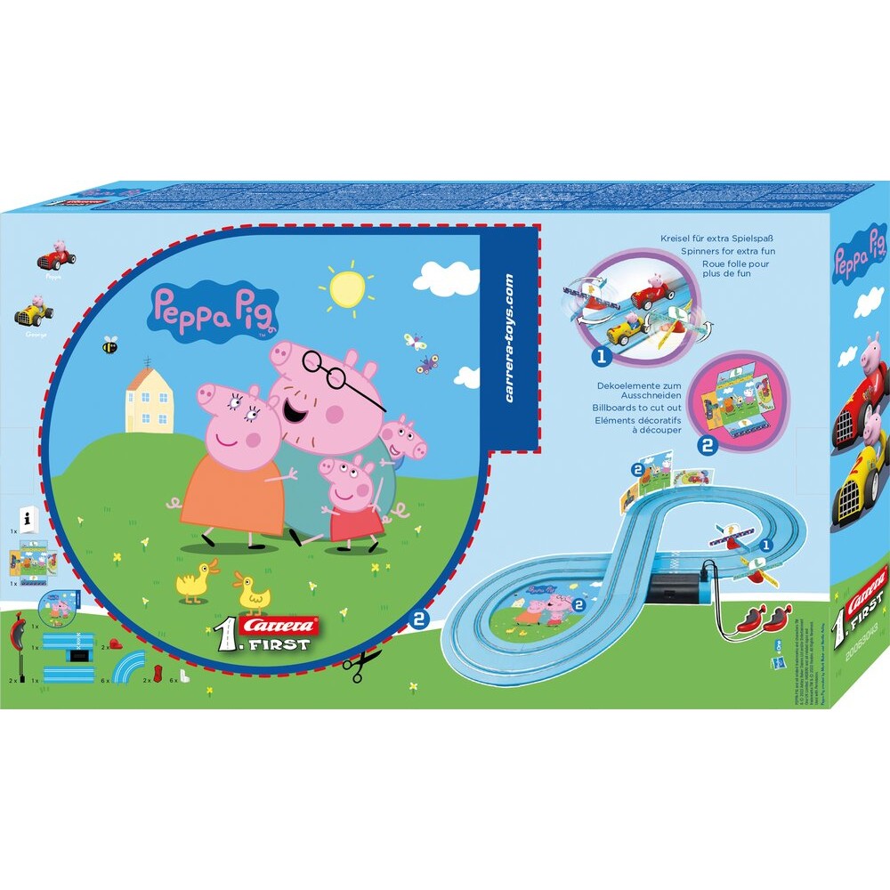 Lodra Carrera - Setet e Para - Peppa Pig - GranPrix për Fëmijë - Figura 2