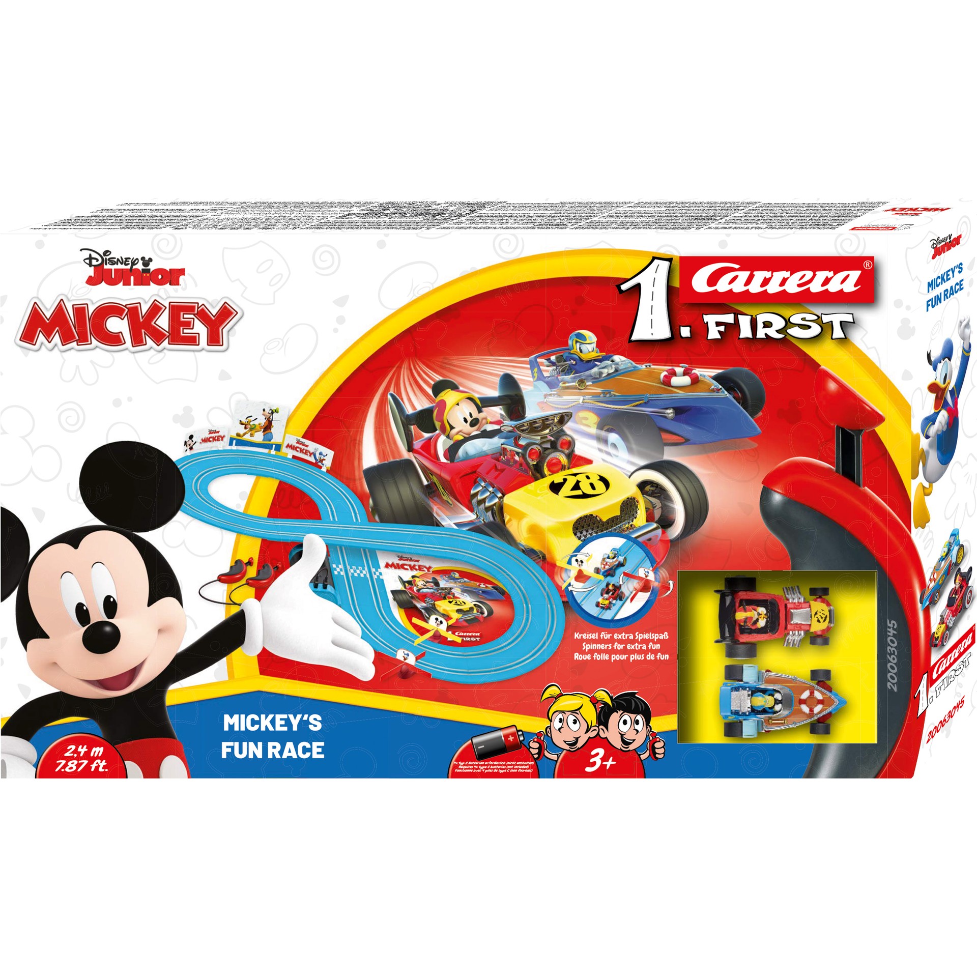 Lodra Carrera - Setet e Para - Gara Argëtuese e Mickey-t
