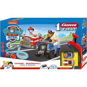Lodra Carrera - Setet e Para - PAW Patrol Carrera Bahn me Chase dhe Marshall