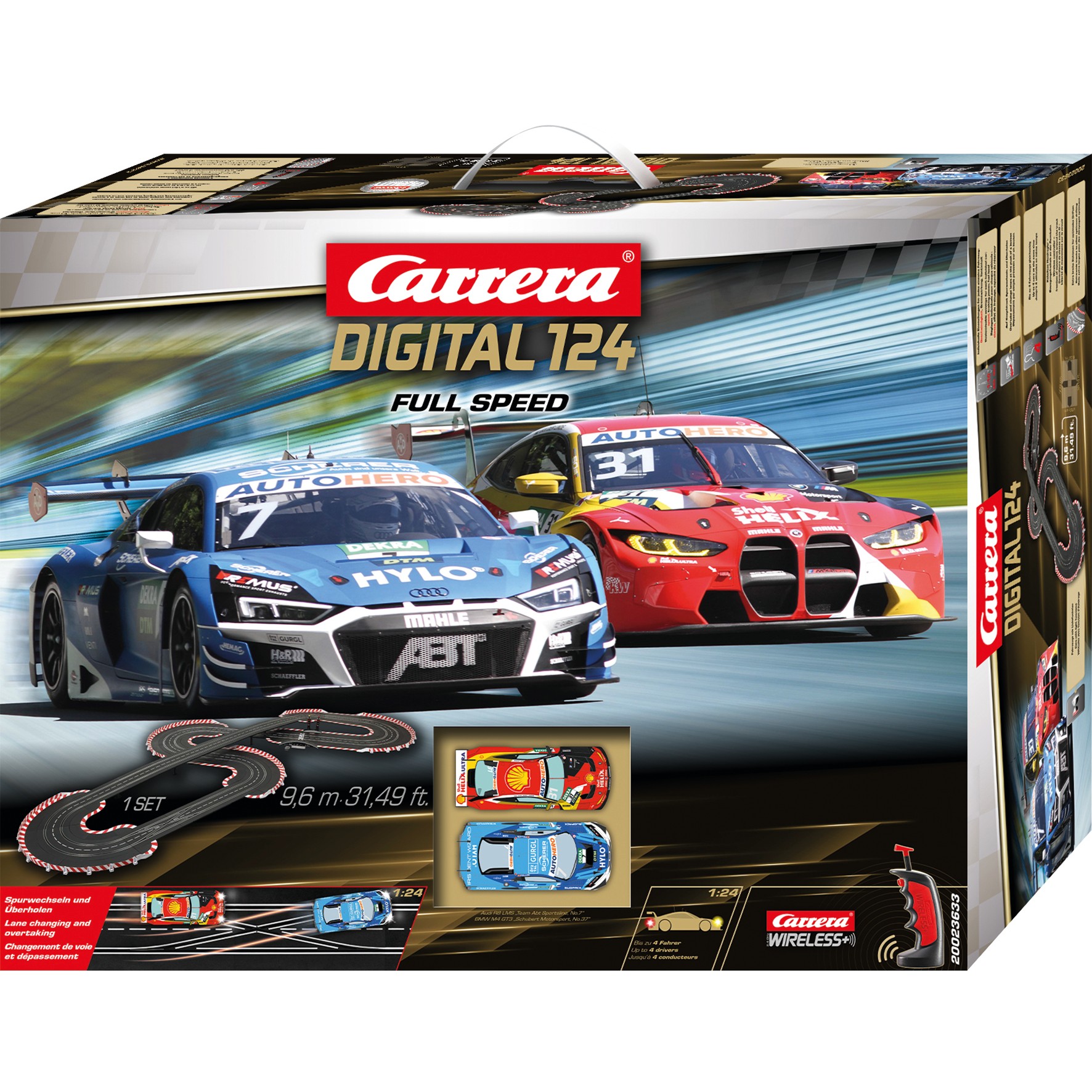 Lodra Carrera Digital 124 Full Speed Set