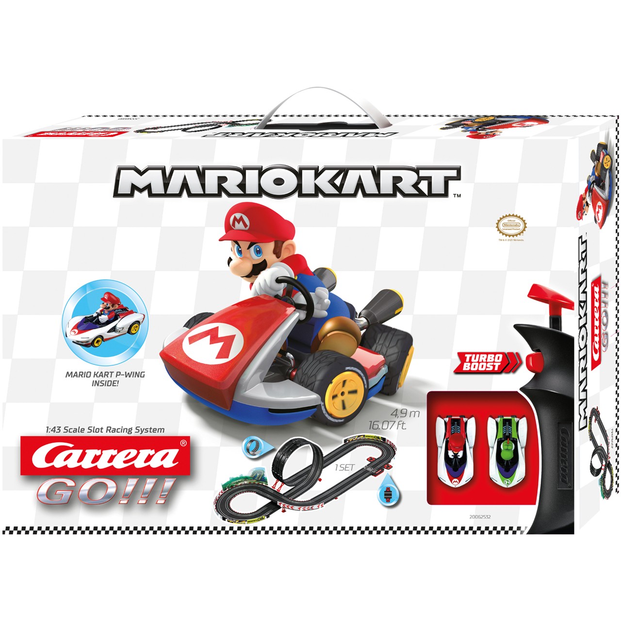 Lodra Carrera - GO!!! Setet - Mario Kart™ - P-Wing
