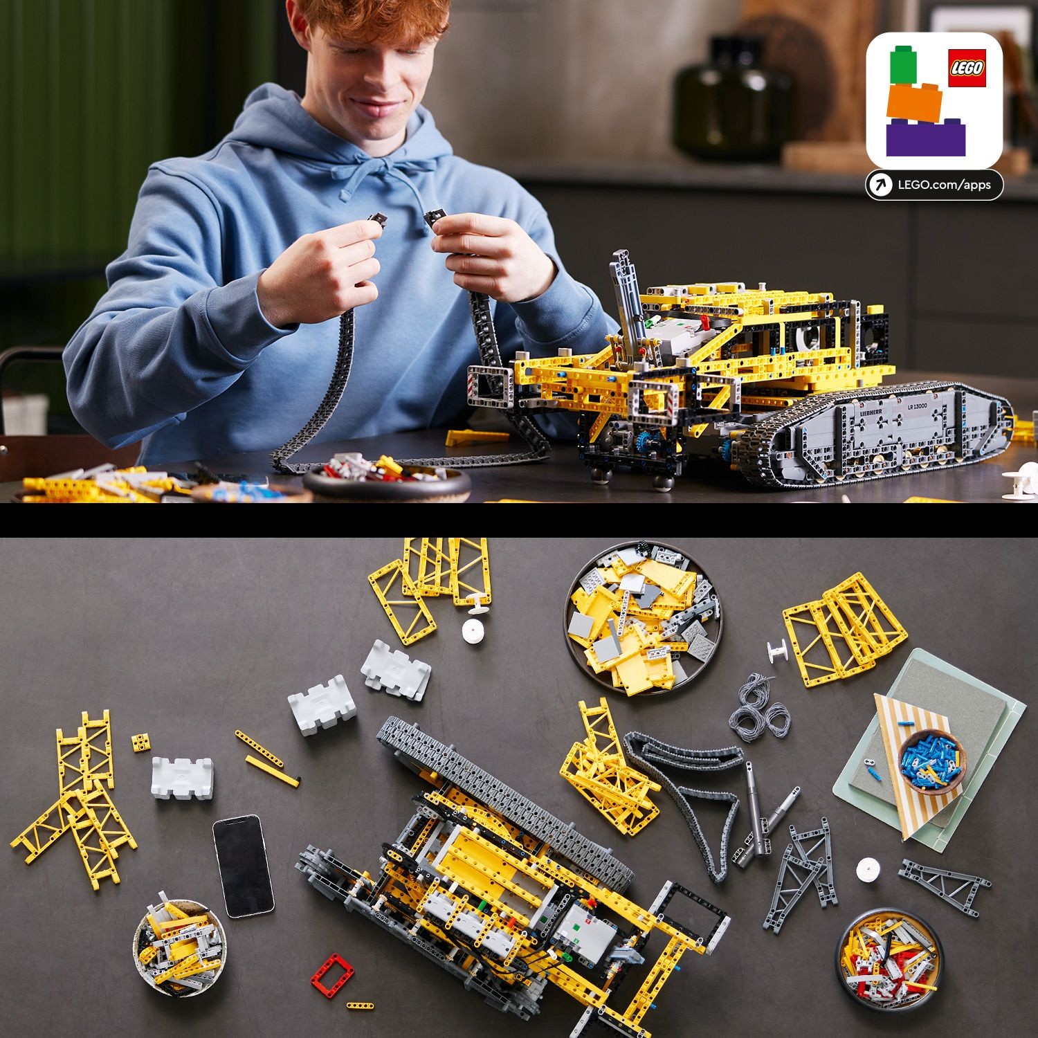 LEGO Technic - Liebherr LR 13000 Raubenkran - Figura 5