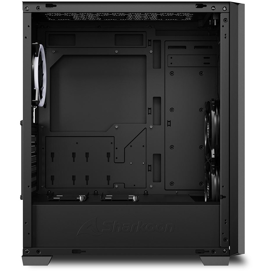 Kasë Midi Sharkoon VS9, RGB, e zezë - Figura 5