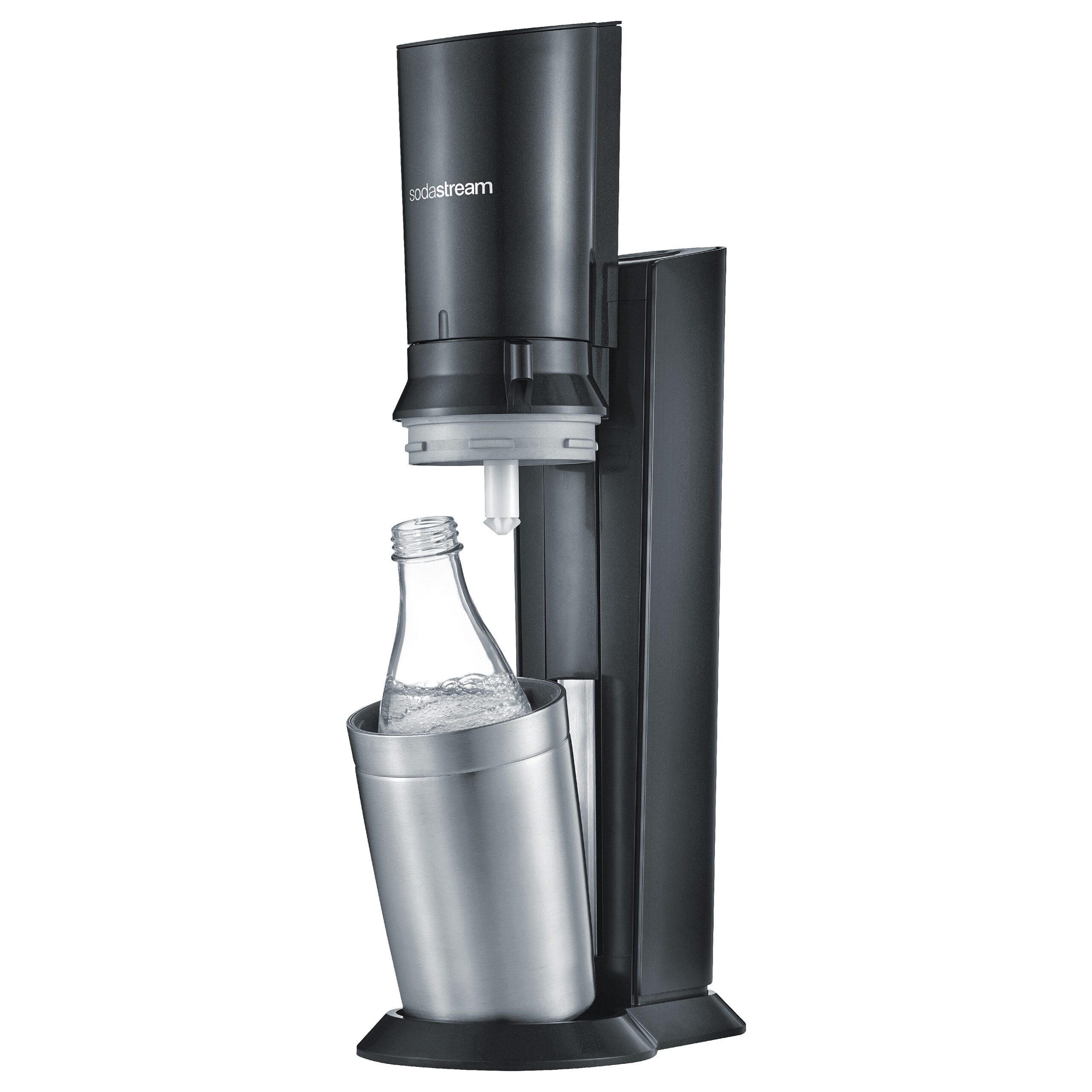 Aparat për ujë me gaz SodaStream Crystal 3.0 / 1 Glass Carafe - Zezë - Figura 3