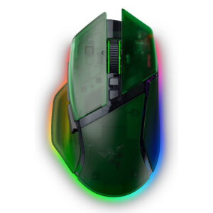 Maus Gaming Razer Basilisk V3 Pro 35K Phantom Wireless - Gjelbër
