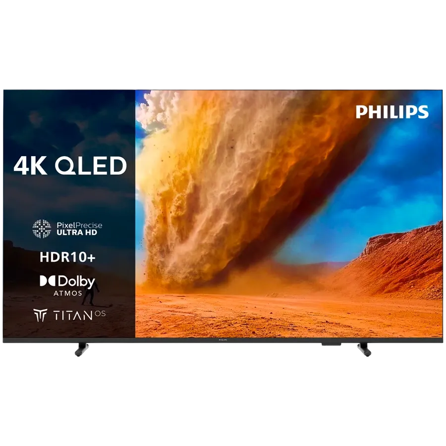 SMART TV PHILIPS QLED 55PUS7810/12 / 55 Inch / 4K Ultra HD / 60 Hz / HDR10+ - Zezë - Figura 2