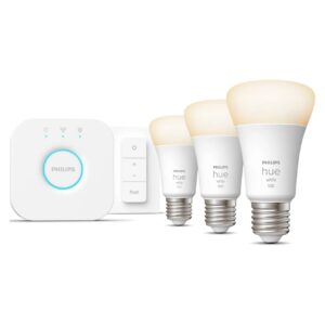 3‑Pack Starter Set Philips Hue White E27 / 3x1050 lumen / 75 W