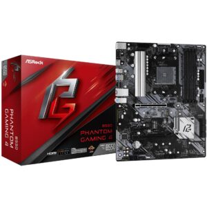 Pllakë Amë AMD AM4 ASROCK B550 PHANTOM GAMING 4 / DDR4 / HDMI